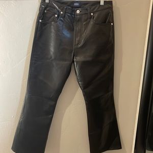 NWT Citizens of Humanity Isola -recycled leather pants (boot cut)